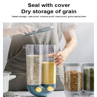 Food Container Covered Transparent Food Sealed Plastic Tank Kitchen Refrigerator Miscellaneous Beans Grain Storage Boxes Tank