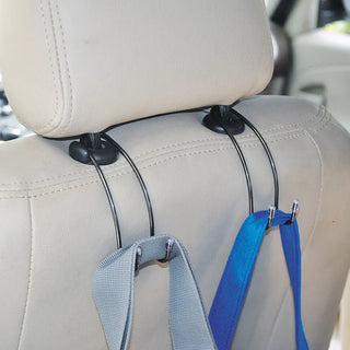 Car Seat Hook Auto Hidden Back Seat Headrest Hanger for Handbag Shopping Bag Coat Storage Hanger Car Accessories Hook Organizer