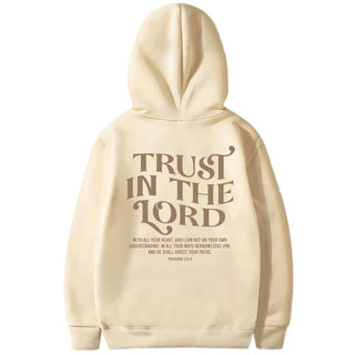 Aesthetic Christian Sweatshirt Bible Verse Hoodie Women's Religious Hoodies Trust in The Lord Pullover Faith Top Christian Gifts