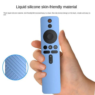 Silicone Remote Control Protective Case for Mi Box S/4X Soft Plain Shockproof Remote TV Stick Cover Home
