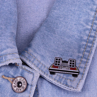 The Future Science Collection Creativity Enamel Pins Women Badges Backpack Collar Car Lapel Hat Brooches Jewelry Key Chain Gifts
