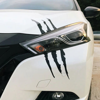 Car Sticker Reflective Monster Claw Scratch Stripe Marks Headlight Decal Auto Exterior Waterproof Vinyl Decal Car Accessories