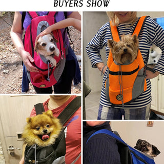 Pet Dog Carrier Bag Carrier For Dogs Backpack  Portable Travel Breathable Dog Bag Outdoor Dog Carrier Bag Pet Carrying Supplies